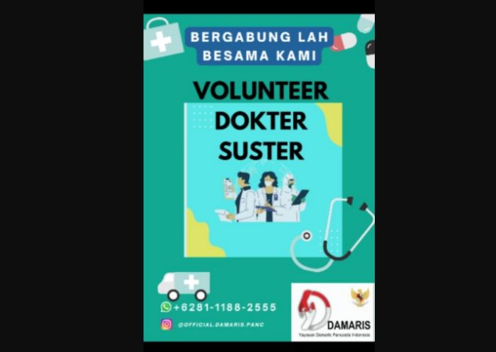 Recruitment Tenaga Kesehatan Yayasan Damaris Pancasila Indonesia
