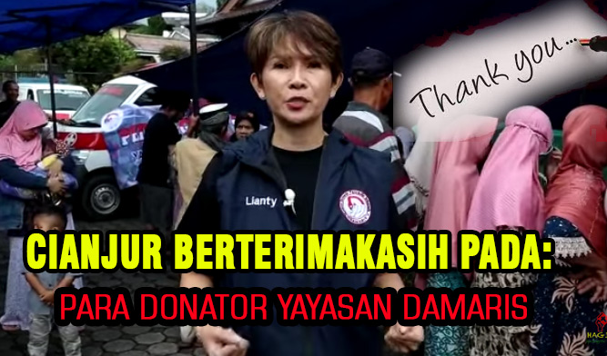 TERIMAKASIH DONATOR DAMARIS